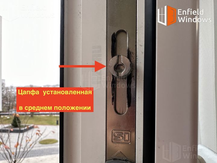 цапфа фурнитуры окна