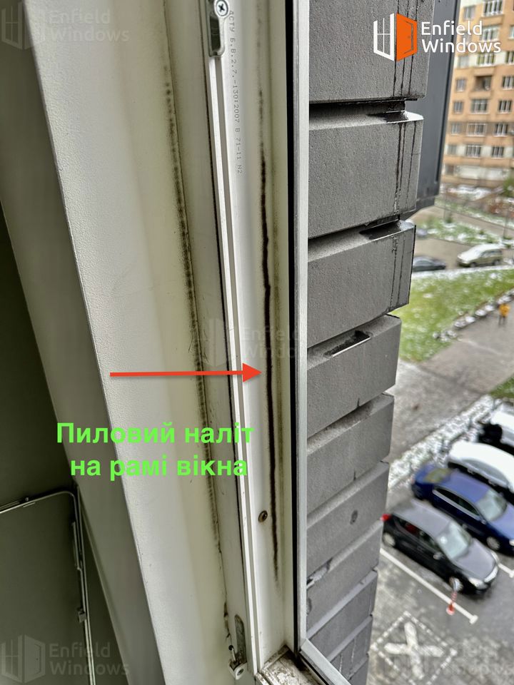 як перевірити притискання пластикового вікна