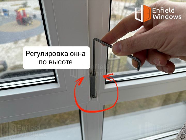 регулировка пластикового окна
