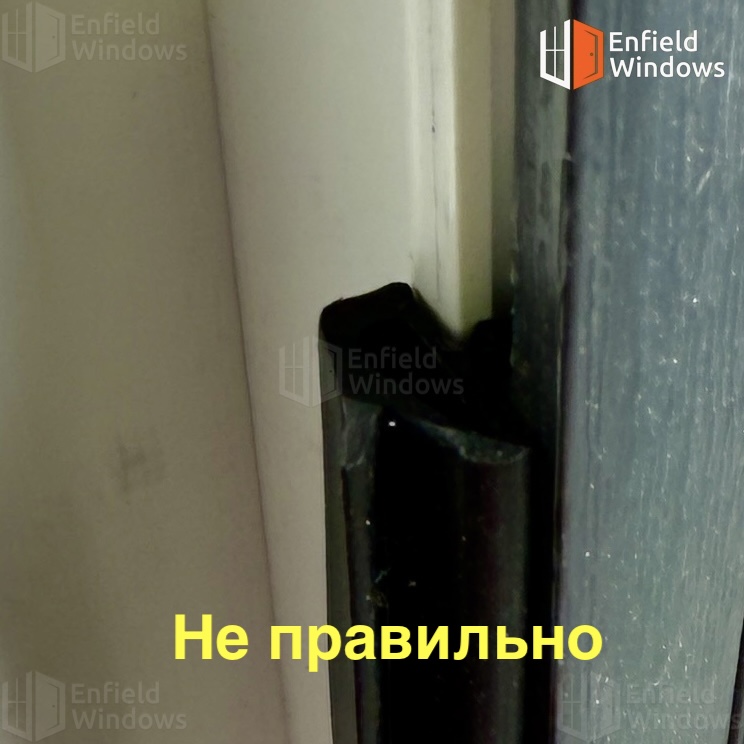 як вставляти резинку в паз
