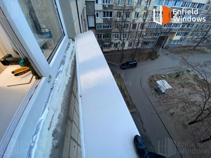 наружное утепление пластиковых окон Днепр