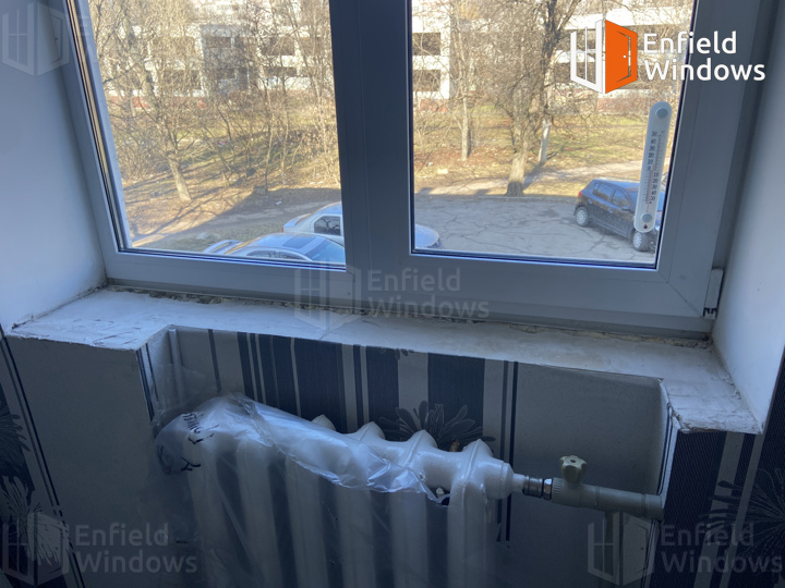 цена на установку подоконника